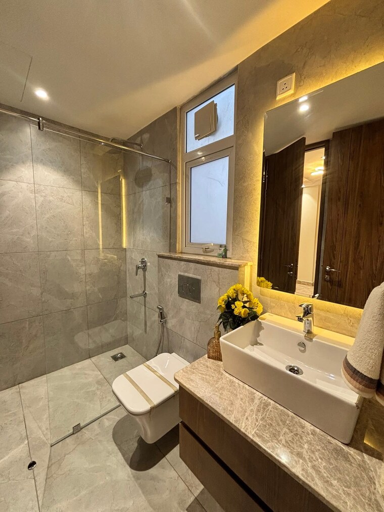 Bathroom, orchid-ivy-floors 4 Bedroom 2500 Sq.Ft. Builder Floor In Sector 51 Gurgaon 9217388