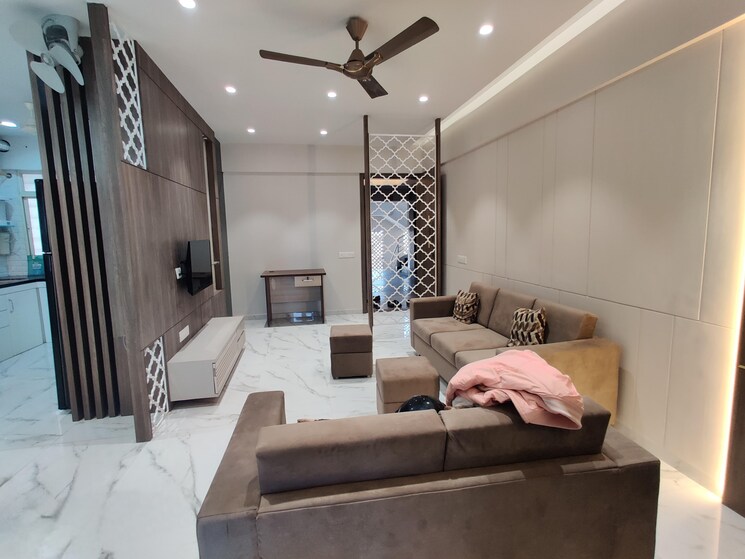 Living Room, surana-park-marina 2 Bedroom 1100 Sq.Ft. Apartment In Baner Pune 9217417