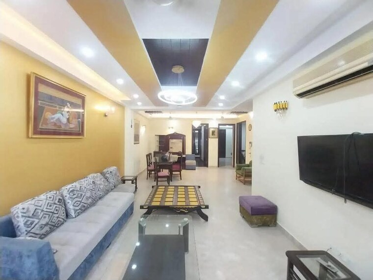 Living Room, saket 2 Bedroom 300 Sq.Yd. Builder Floor In Saket Delhi 9217427