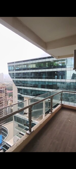 Balcony in 3 BHK Apartment at Indiabulls Sky Forest, Lower Parel – for Rent