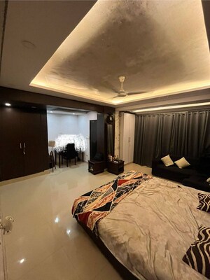 Bedroom in 3 BHK Builder Floor at Vasant Kunj – for Rent
