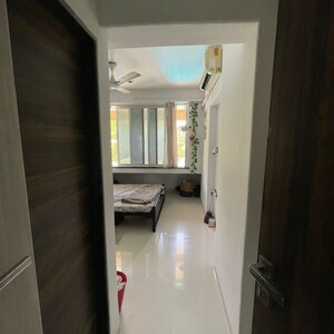 Building Lobby in 2 BHK Apartment at Swastik Plaza Juhu, Vallabh Nagar Society – for Rent