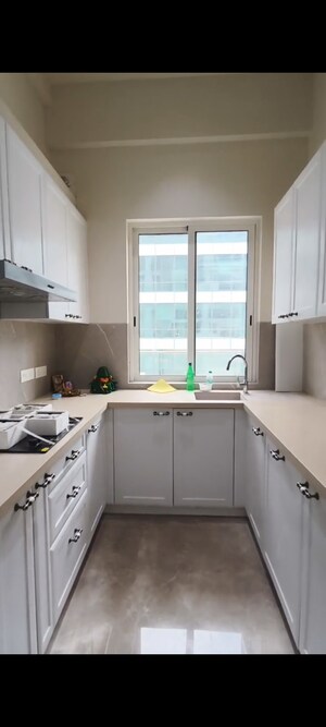 Kitchen in 3 BHK Apartment at Indiabulls Sky Forest, Lower Parel – for Rent