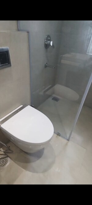 Bathroom in 3 BHK Apartment at Indiabulls Sky Forest, Lower Parel – for Rent
