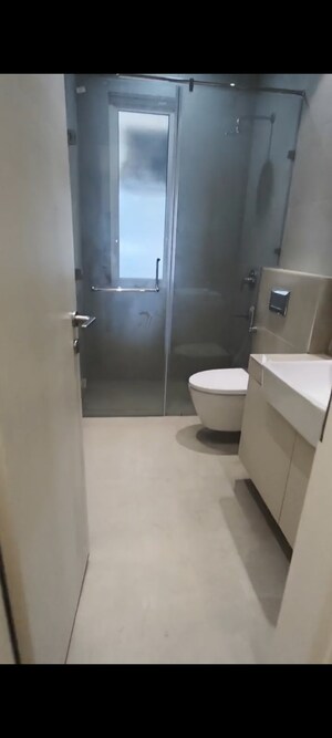 Bathroom in 3 BHK Apartment at Indiabulls Sky Forest, Lower Parel – for Rent