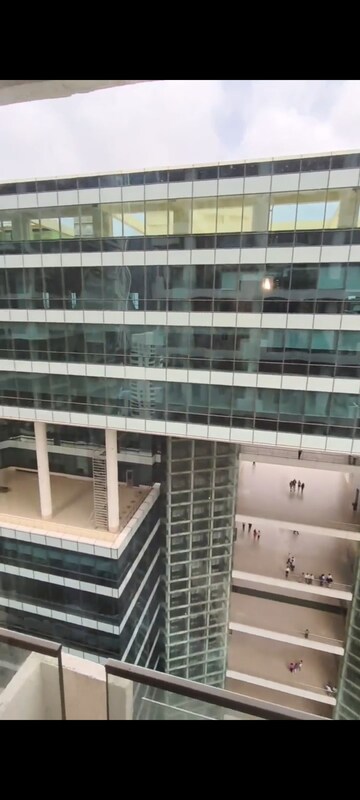 Balcony in 3 BHK Apartment at Indiabulls Sky Forest, Lower Parel – for Rent