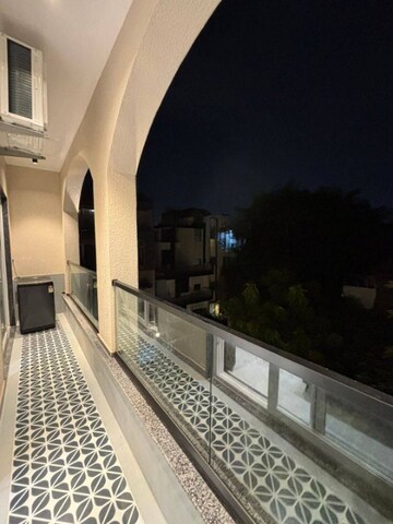 Balcony in 1.5 BHK Apartment at Pride Park Royale, Andheri East – for Rent