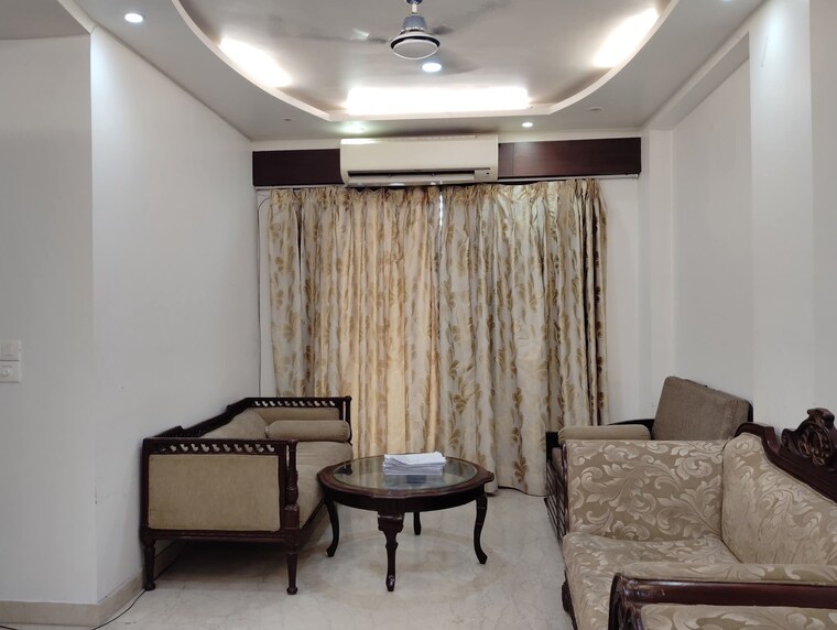 Living Room, jungpura extension 3 Bedroom 1800 Sq.Ft. Builder Floor In Jungpura Extension Delhi 9217458