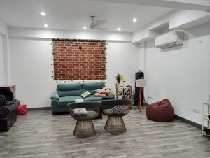 Living Room in 3 BHK Builder Floor at Malviya Nagar – for Rent
