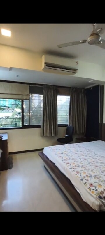 Master Bedroom in 3 BHK Apartment at Krishnamai Apartments, Worli – for Rent