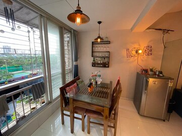 Living Room in 1 BHK Apartment at Rustomjee OZone, Goregaon West – for Sale