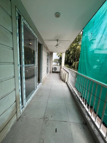 Balcony in 3 BHK Builder Floor at Sushant Lok I – for Rent