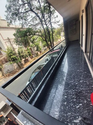 Balcony in 3.5 BHK Builder Floor at Sushant Lok I – for Sale