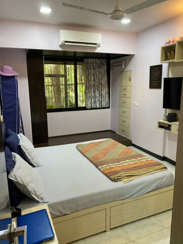 Bedroom in 1 BHK Apartment at Gurukrupa Marina Enclave, Malad West – for Sale