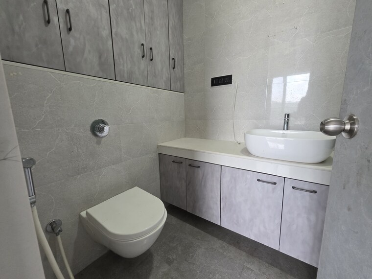 Bathroom, ashar-edge 3 Bedroom 1100 Sq.Ft. Apartment In Pokhran Road No Two Thane 9217501