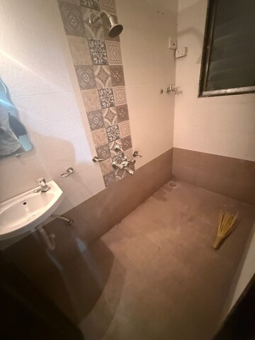 Bathroom in 1 BHK Apartment at Shiv Krupa Charai, Charai – for Rent
