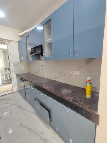 Kitchen in 3 BHK Apartment at Unitech Fresco, Sector 50 – for Rent