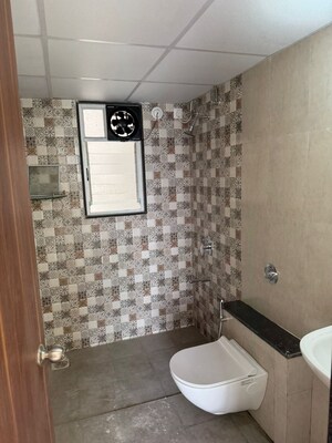 Bathroom in 2 BHK Apartment at Mantra Monarch, Balewadi – for Rent
