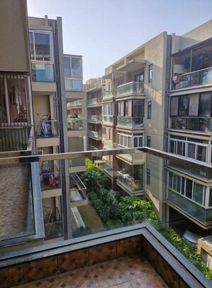 Balcony in 4 BHK Builder Floor at Adani Samsara Vilasa, Sector 63 – for Sale