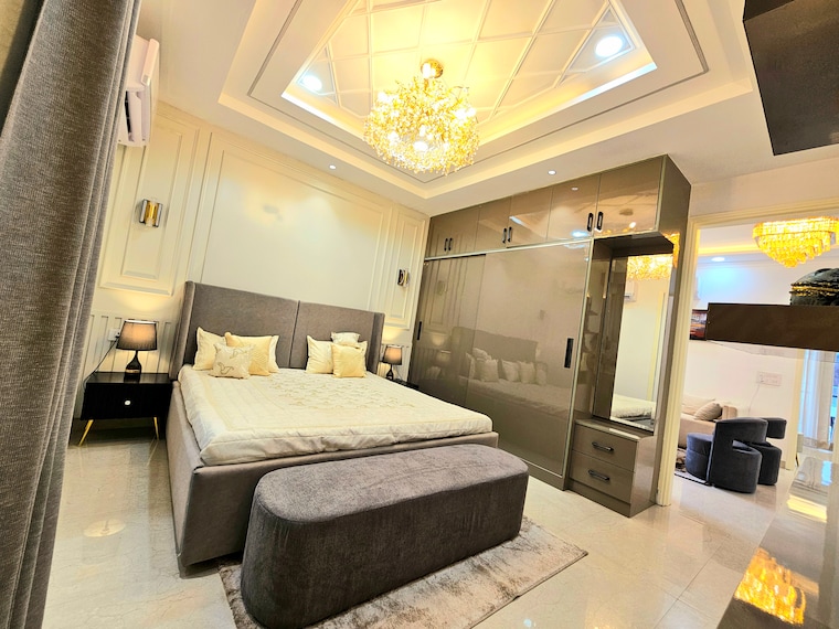 Living Room, ramgarh bhudda 3 Bedroom 130 Sq.Yd. Builder Floor In Ramgarh Bhudda Zirakpur 9217552