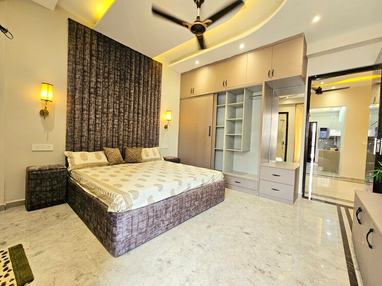 Bedroom, ramgarh bhudda 3 Bedroom 1550 Sq.Ft. Builder Floor In Ramgarh Bhudda Zirakpur 9217557