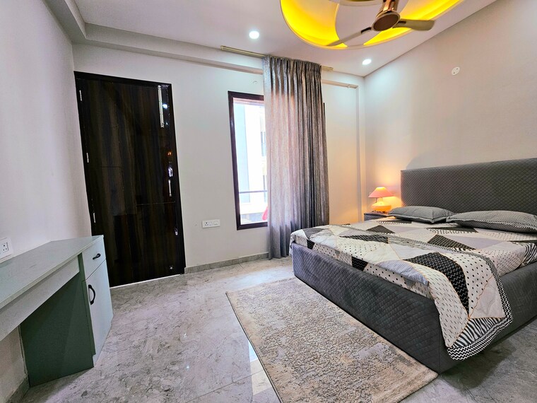 Bedroom, ramgarh bhudda 3 Bedroom 1550 Sq.Ft. Builder Floor In Ramgarh Bhudda Zirakpur 9217557