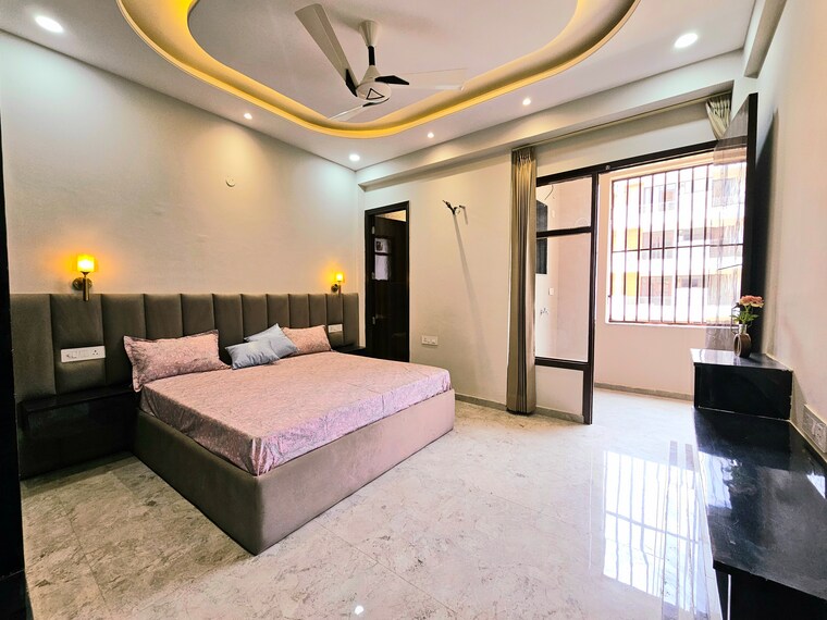 Bedroom, ramgarh bhudda 3 Bedroom 1550 Sq.Ft. Builder Floor In Ramgarh Bhudda Zirakpur 9217557