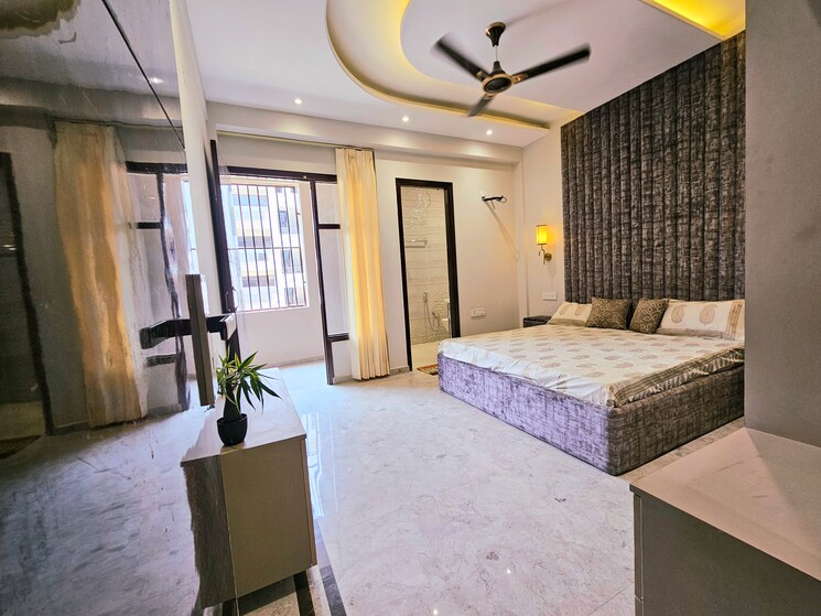Bedroom, ramgarh bhudda 3 Bedroom 1550 Sq.Ft. Builder Floor In Ramgarh Bhudda Zirakpur 9217557