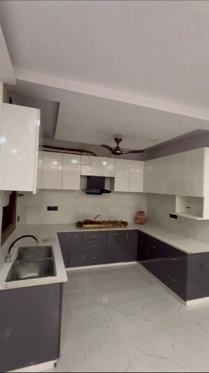 Kitchen in 3 BHK Builder Floor at Sector 12 – for Rent