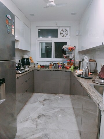 Kitchen in 2 BHK Builder Floor at Sector 12 – for Rent