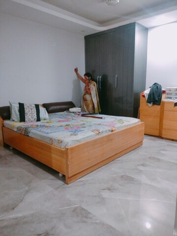 Master Bedroom in 2 BHK Builder Floor at Sector 12 – for Rent