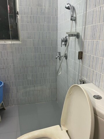 Bathroom in 3 BHK Apartment at Unitech Vistas, Rajarhat New Town – for Rent