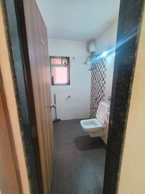Bathroom in 2 BHK Apartment at Sai Siddhi Tower, Ghatkopar East – for Rent