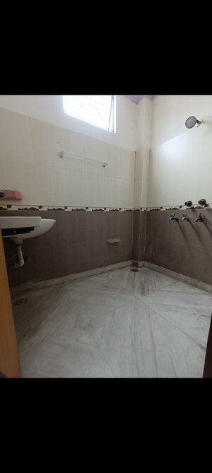 Bathroom in 2 BHK Builder Floor at Acharya Niketan – for Rent