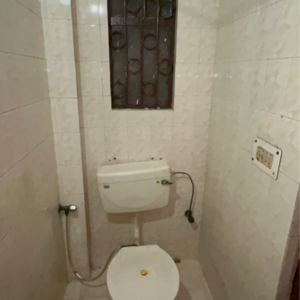 Bathroom in 1 BHK Builder Floor at Kotla Mubarakpur – for Rent