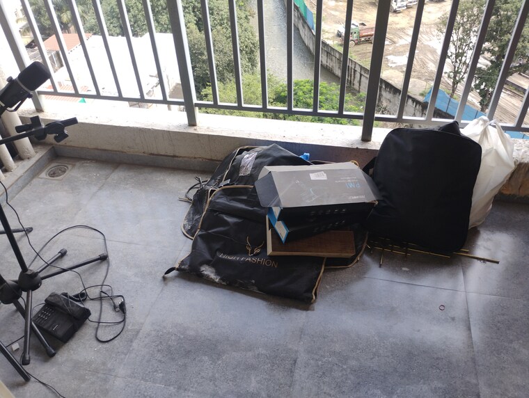 Balcony, ashish-laxmi-angan 1 Bedroom 608 Sq.Ft. Apartment In Vadgaon Budruk Pune 9217781