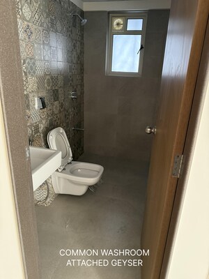 Bathroom in 3 BHK Apartment at Supreme Estia Phase 1, Baner – for Rent