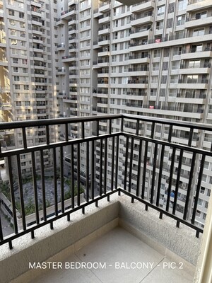 Balcony in 3 BHK Apartment at Supreme Estia Phase 1, Baner – for Rent