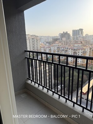Balcony in 3 BHK Apartment at Supreme Estia Phase 1, Baner – for Rent