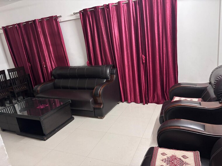 Living Room, puranik-abitante 2 Bedroom 1200 Sq.Ft. Apartment In Bavdhan Pune 9217817