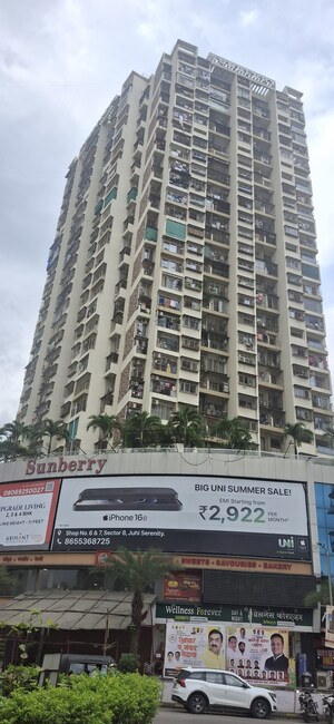 2.5 BHK Apartment For Rent in Neelkanth Sunberry, Ghansoli