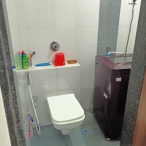 Bathroom in 1 BHK Apartment at Sethia Imperial Avenue, Tanji Nagar – for Rent