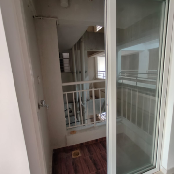 Balcony in 2 BHK Apartment at Paranjape Schemes Forest Trails, Bhugaon – for Rent