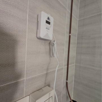 Bathroom in 2 BHK Apartment at Paranjape Schemes Forest Trails, Bhugaon – for Rent