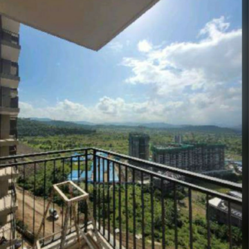 Balcony in 2 BHK Apartment at Shapoorji Pallonji Vahana Yahavi Phase 1, Sus – for Rent