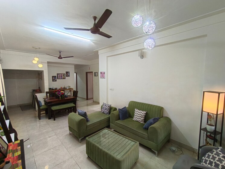 Living Room, defence colony 3 Bedroom 1500 Sq.Ft. Apartment In Defence Colony Bangalore 9217988