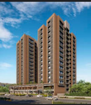 3 BHK Apartment – Exterior View View at Shela - for Rent
