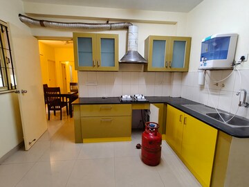 Kitchen in 3 BHK Apartment at Ashok Nagar – for Rent