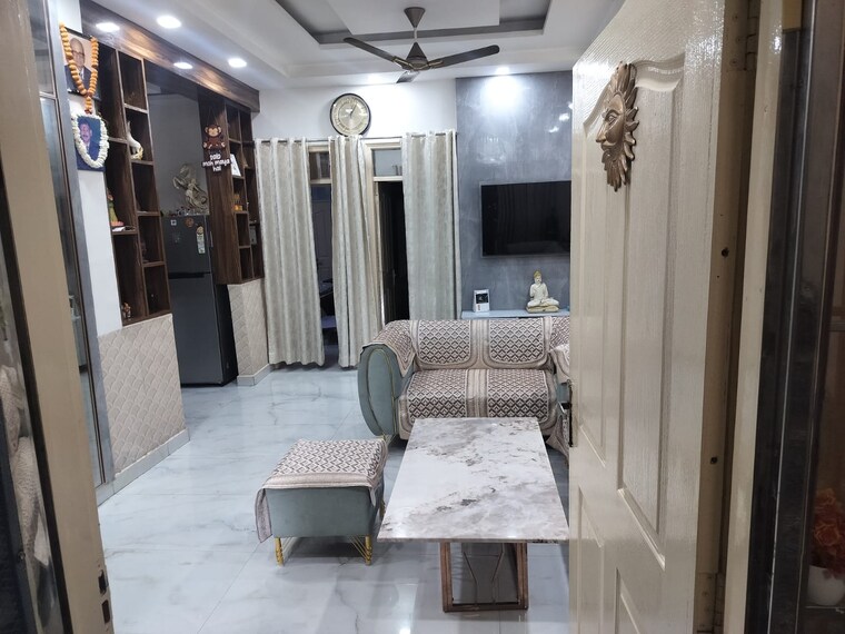 Living Room, tri nagar 2 Bedroom 900 Sq.Ft. Builder Floor In Tri Nagar Delhi 9218027