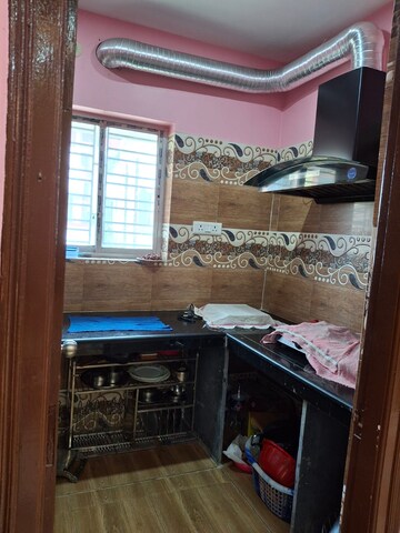 Kitchen in 3 BHK Apartment at New Town – for Sale